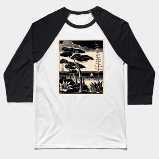 Scenery Saint-Raphael Coast South of France 1930 Bernard Essers Baseball T-Shirt